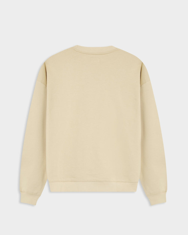 Branded Cream Crewneck - SUDADERAS - Morrison Shoes