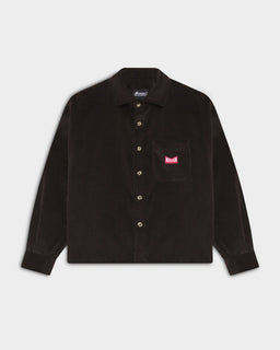 BROWN BOXY CORDUROY - SOBRECAMISAS - Morrison Shoes