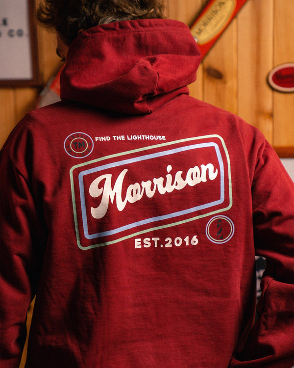 Candy Burgundy Hoodie - SUDADERAS - Morrison Shoes