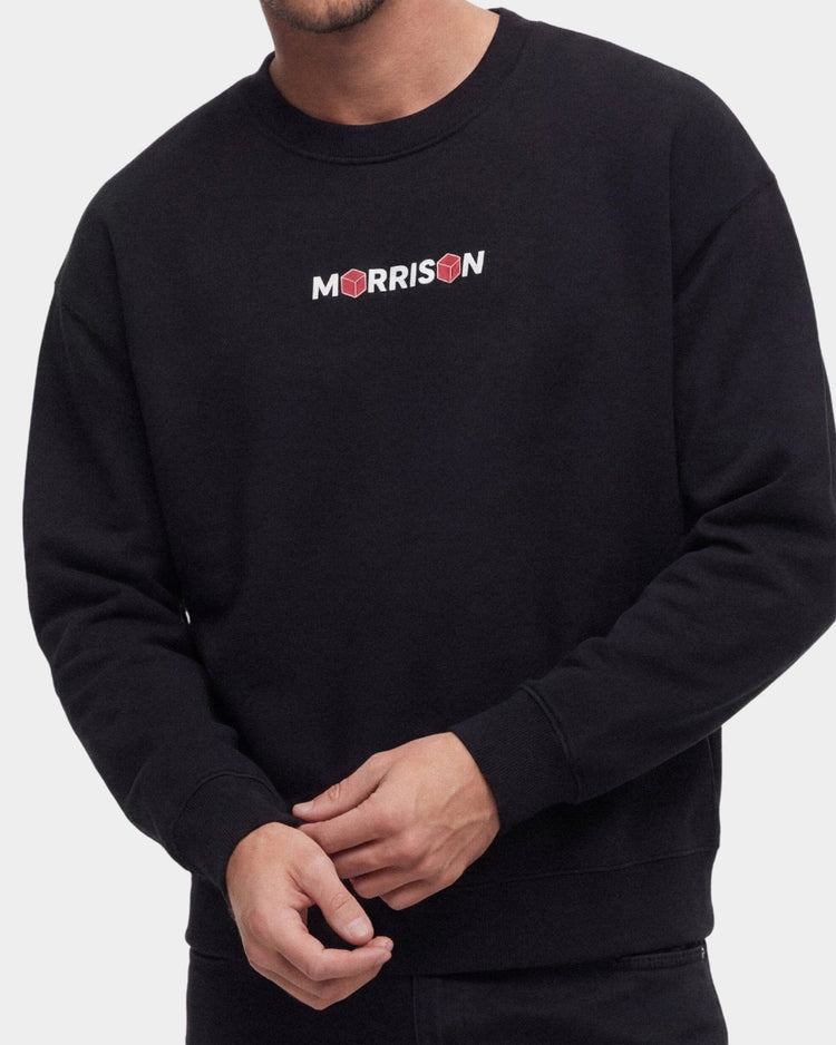 CC BLACK BOXY SWEAT - SUDADERAS - Morrison Shoes