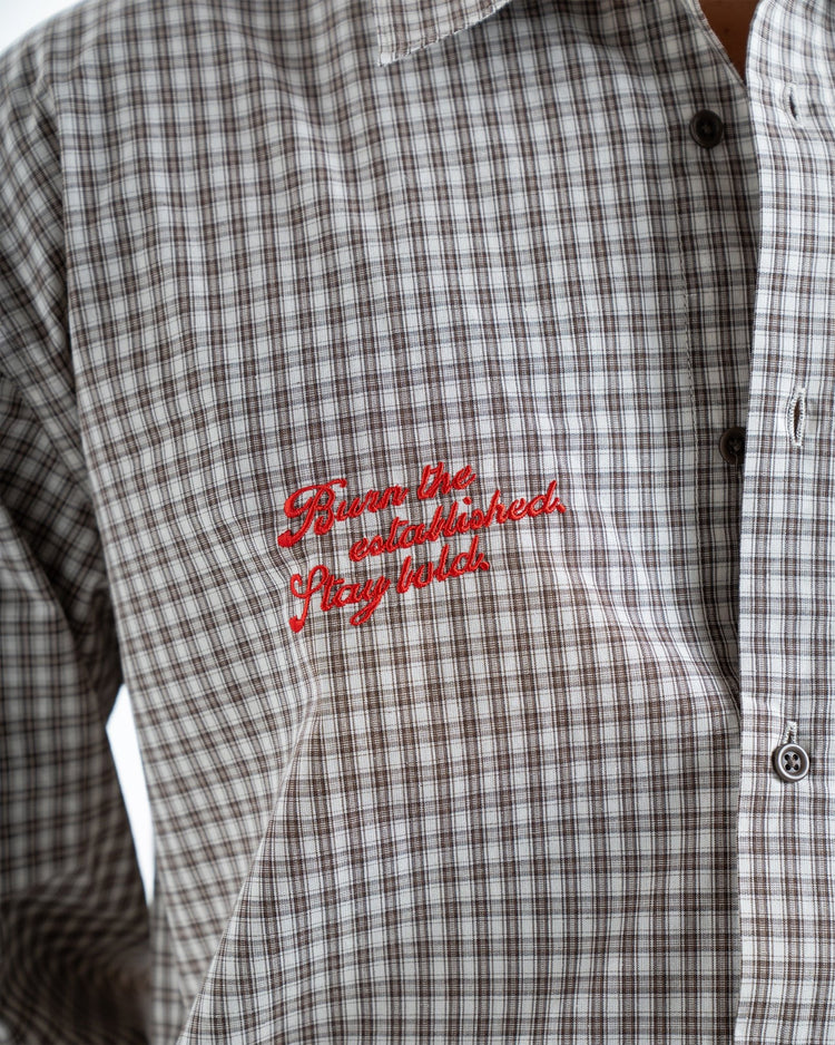 CHECK FLOW SHIRT - CAMISAS - Morrison Shoes