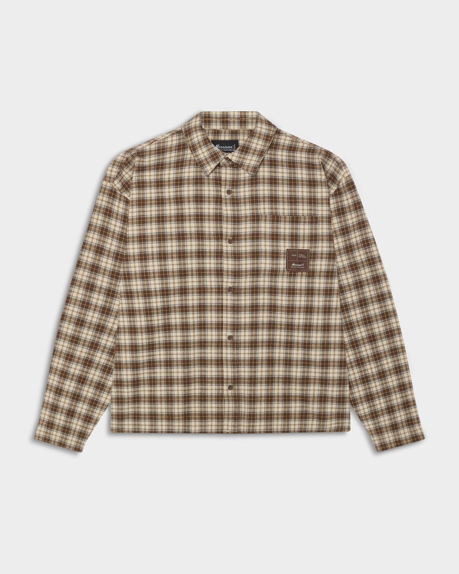 Check Noise Shirt - CAMISAS - Morrison Shoes