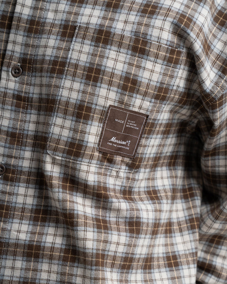 Check Noise Shirt - CAMISAS - Morrison Shoes