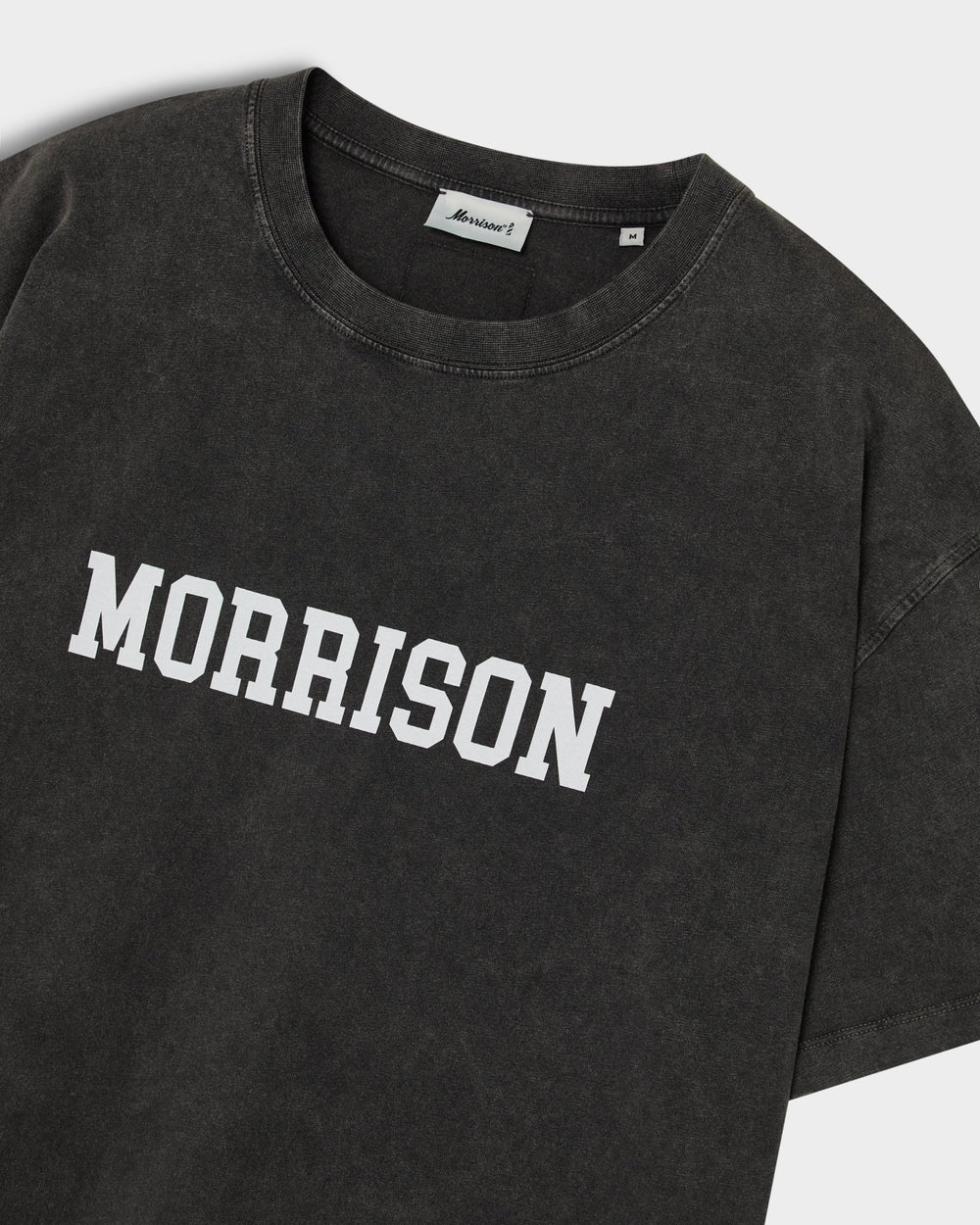 COLLEGE BLACK BOXY TEE - CAMISETAS - Morrison Shoes