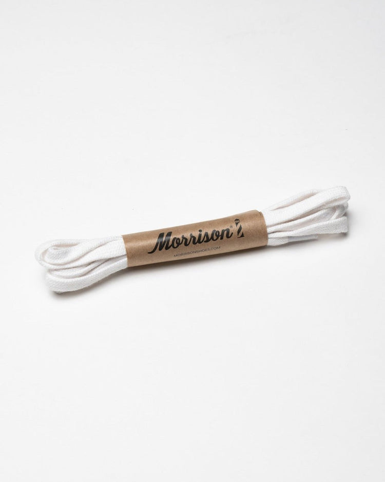 Cordones planos blancos - CORDONES - Morrison Shoes
