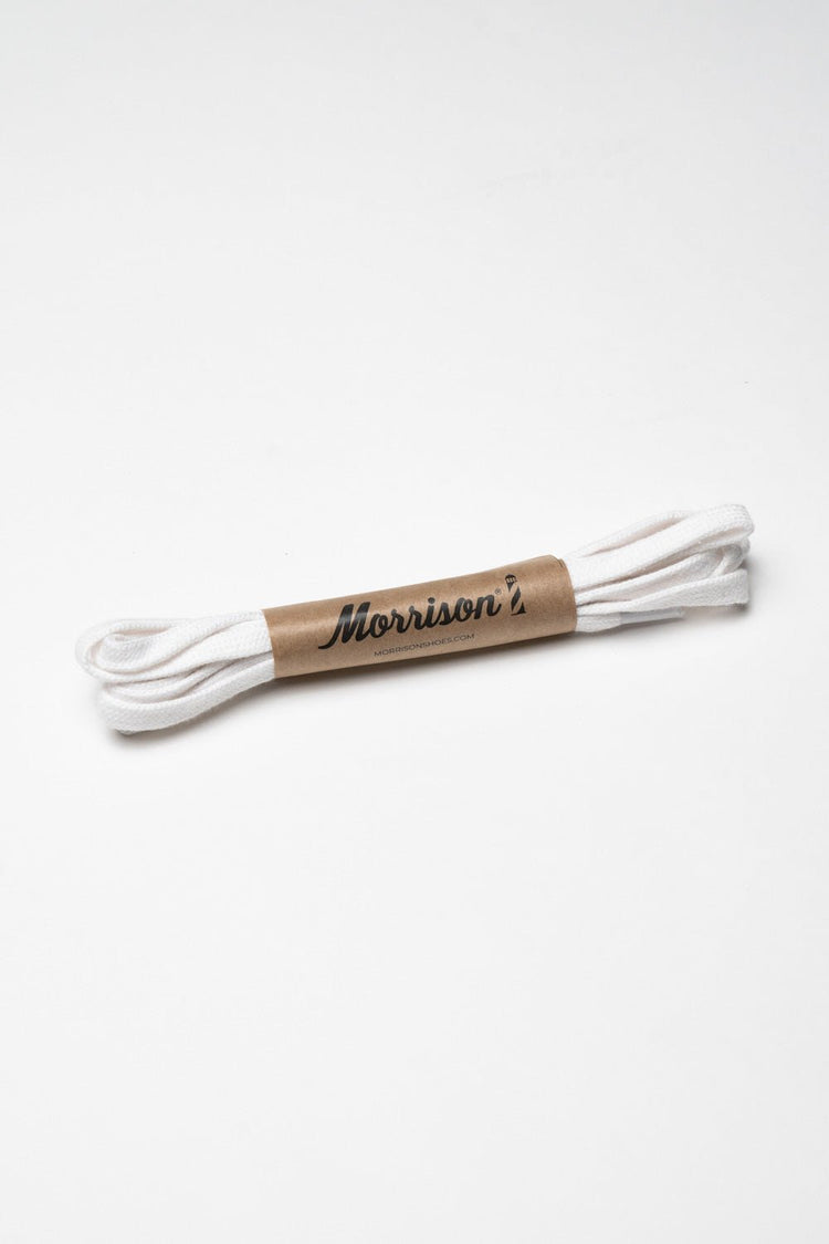 Cordones planos blancos - CORDONES - Morrison Shoes