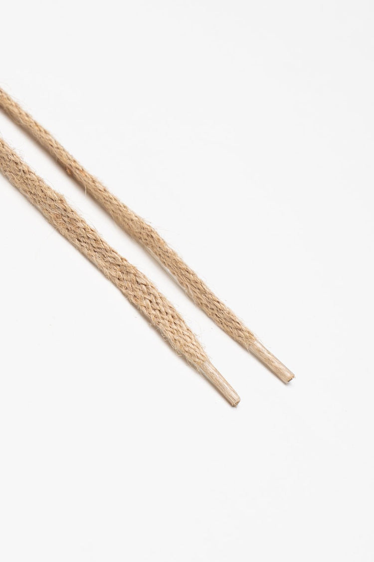 Cordones planos de yute - CORDONES - Morrison Shoes
