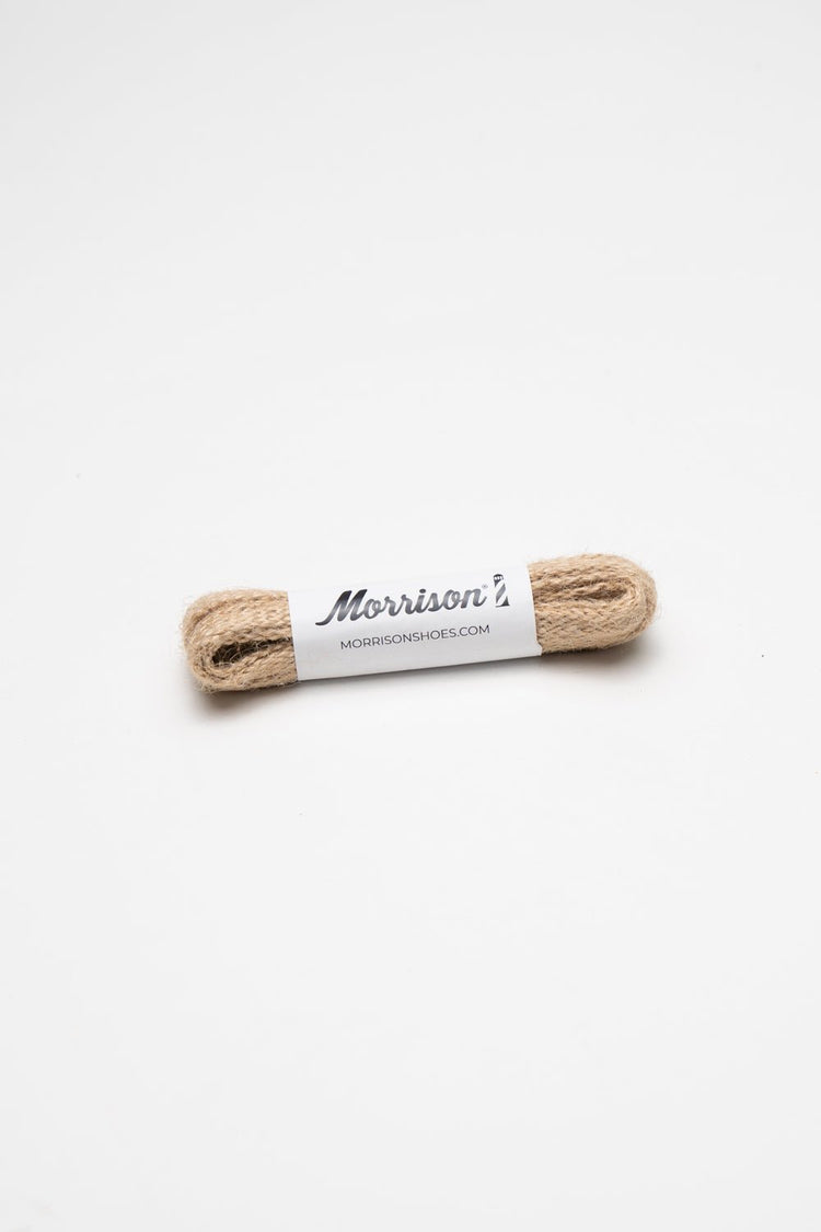 Cordones planos de yute - CORDONES - Morrison Shoes