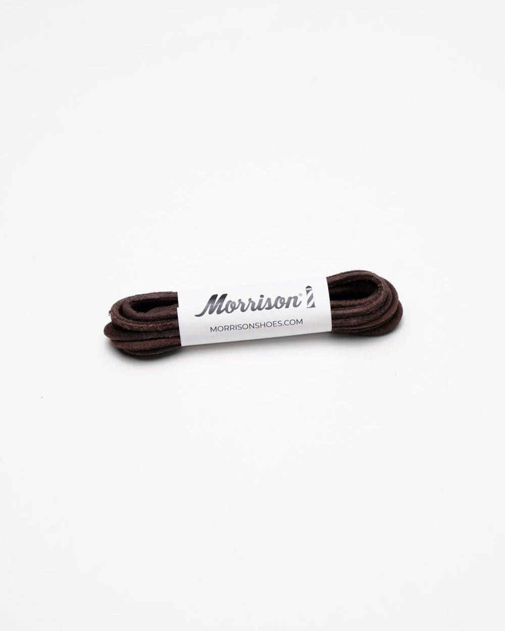 Cordones redondos de piel café - CORDONES - Morrison Shoes