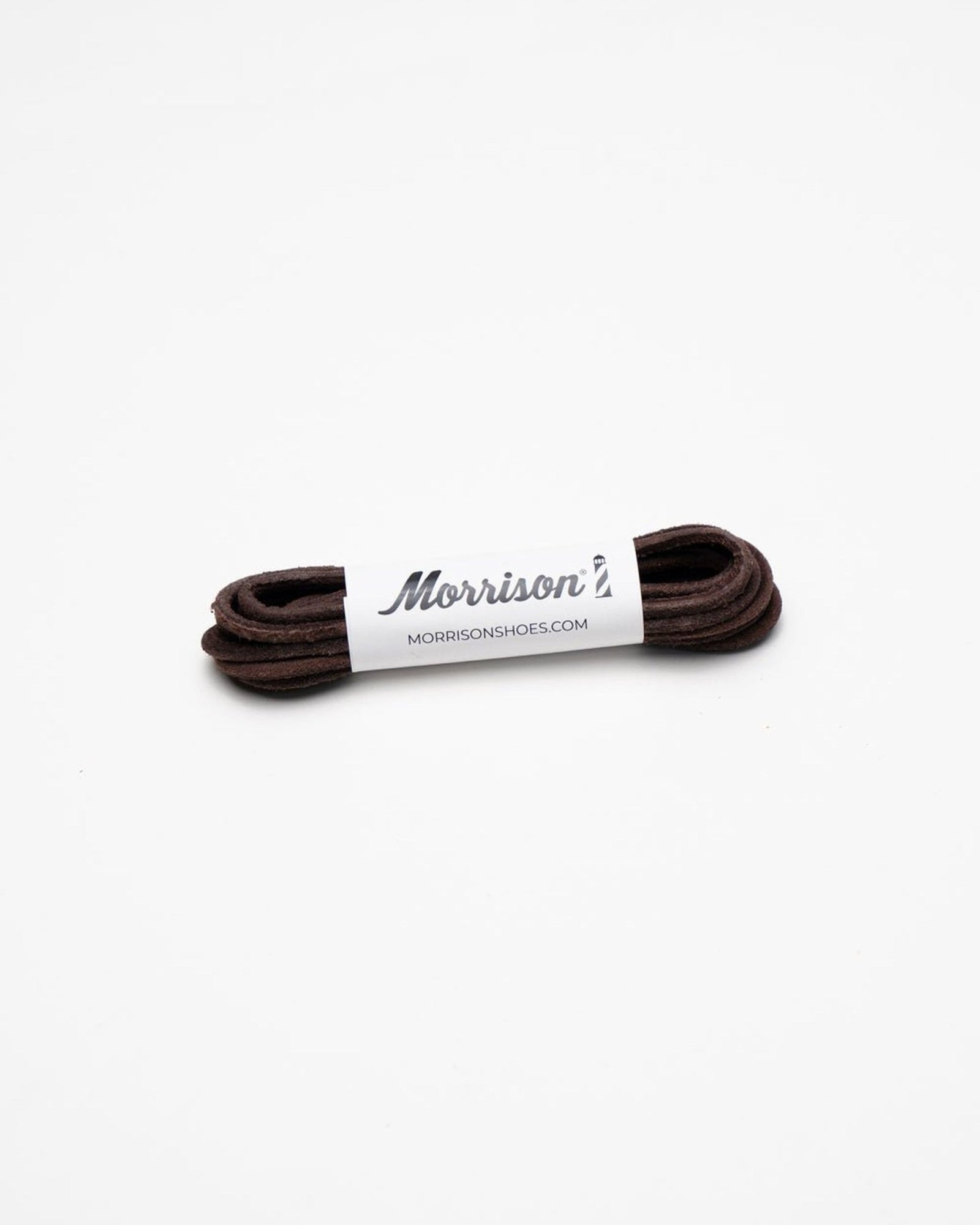 Cordones redondos de piel café - CORDONES - Morrison Shoes