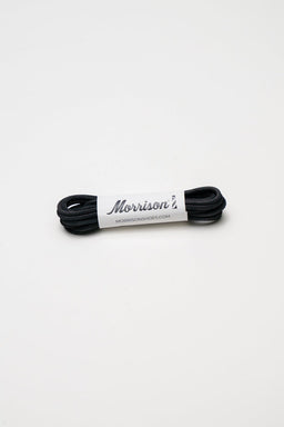 Cordones redondos de piel negros - CORDONES - Morrison Shoes