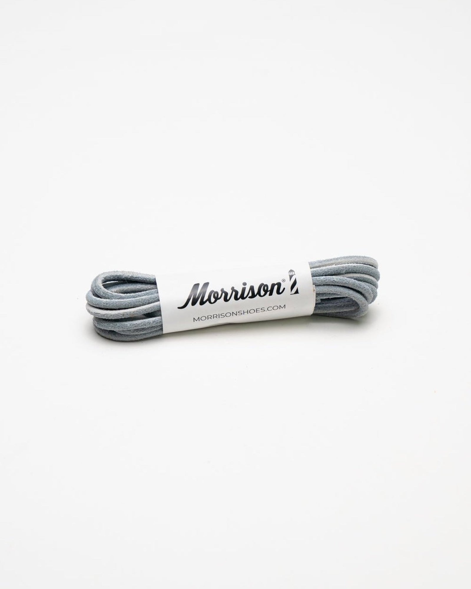 Cordones redondos de piel perla - CORDONES - Morrison Shoes