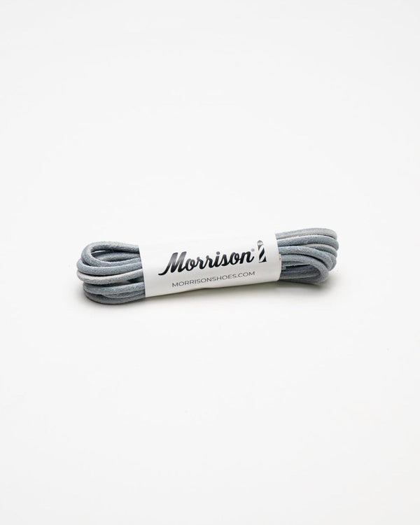 Cordones redondos de piel perla - CORDONES - Morrison Shoes