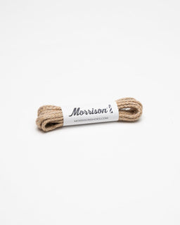 Cordones redondos de yute bicolor - CORDONES - Morrison Shoes