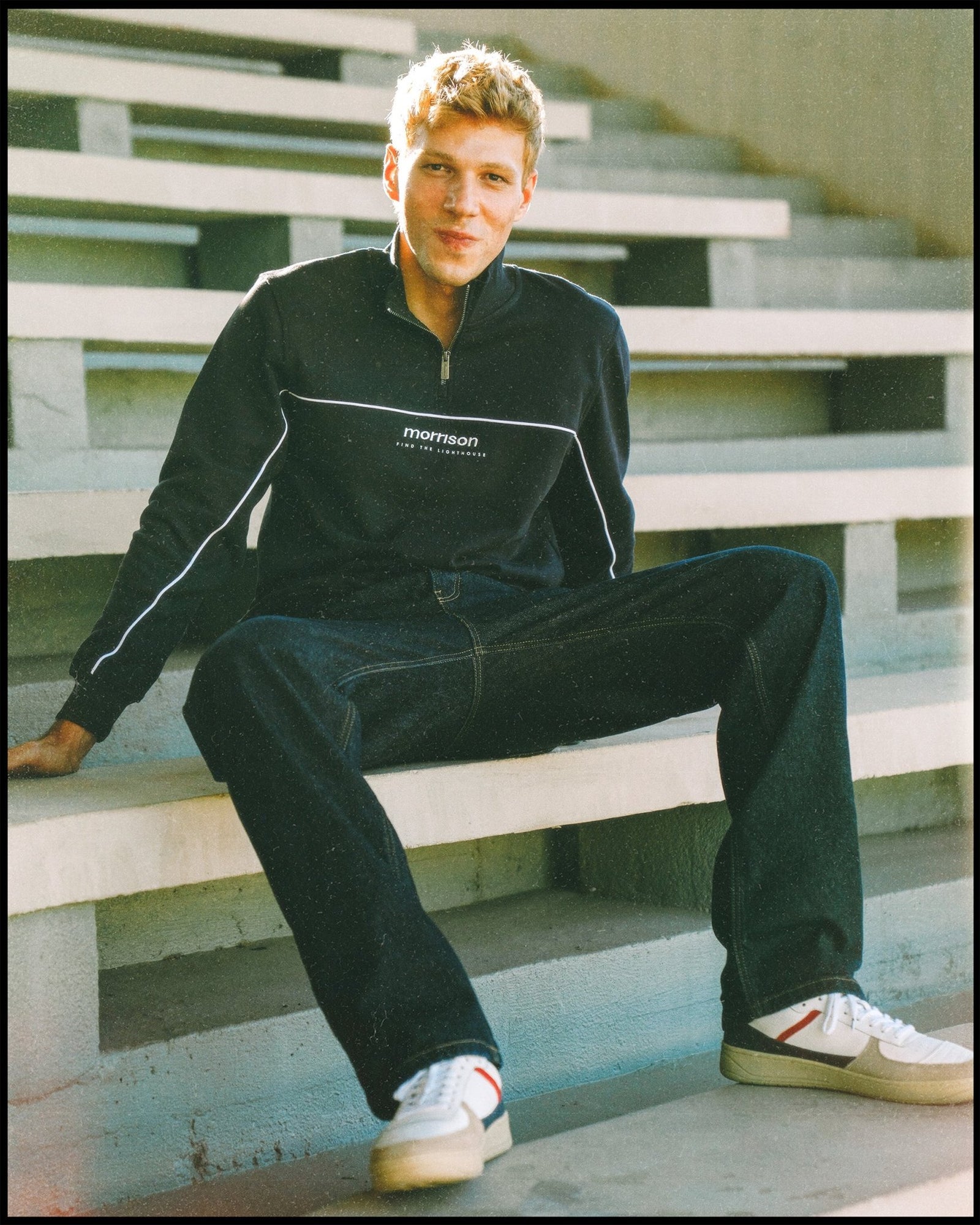CORE BLUE HALF ZIP - JERSÉIS - Morrison Shoes [men]