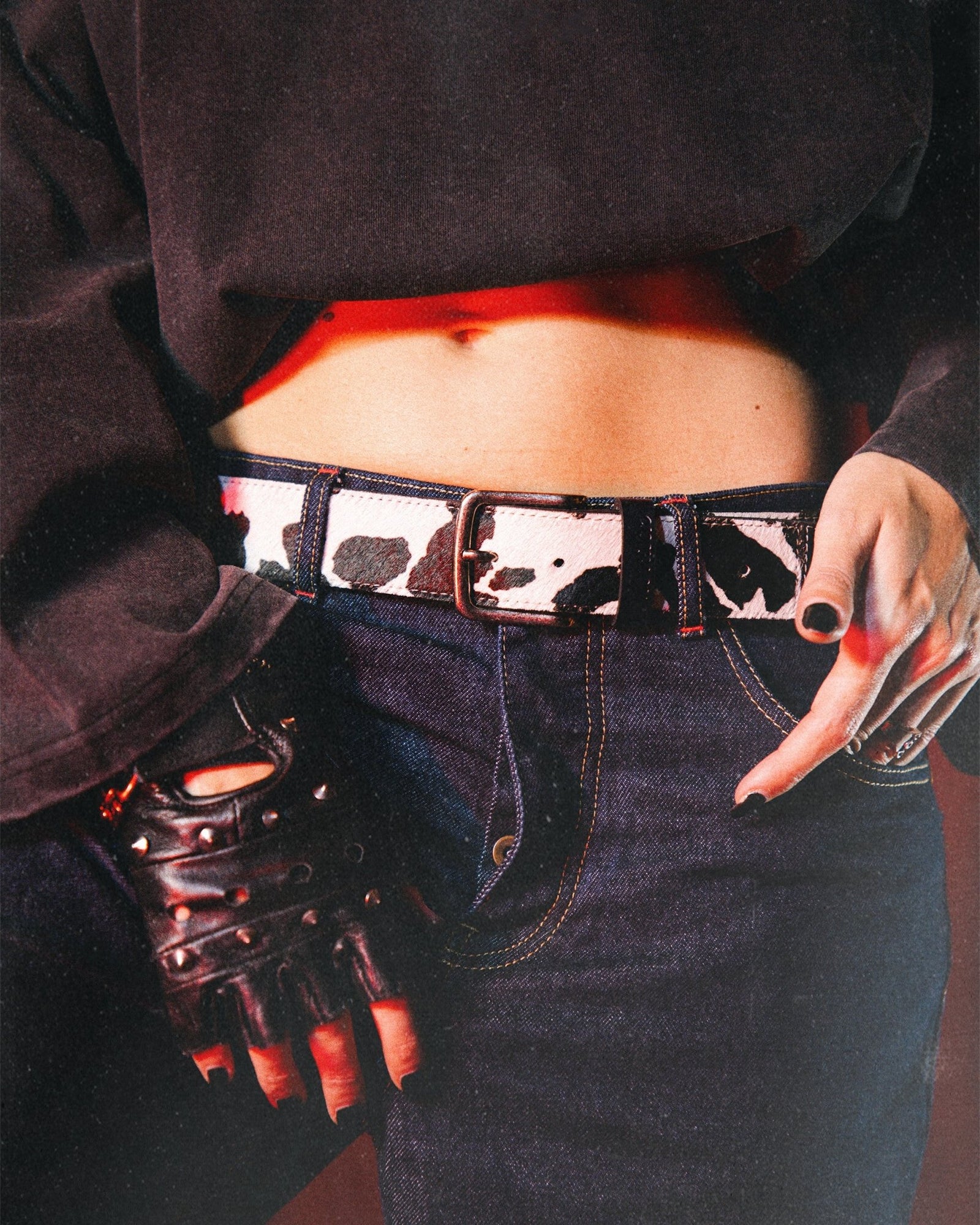 COW BELT - CABEZA - Morrison Shoes