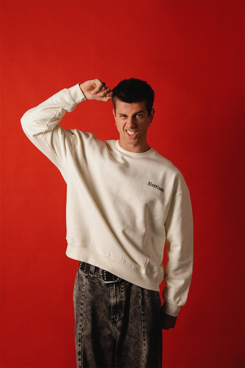 Crewneck Off White - SUDADERAS - Morrison Shoes [men]