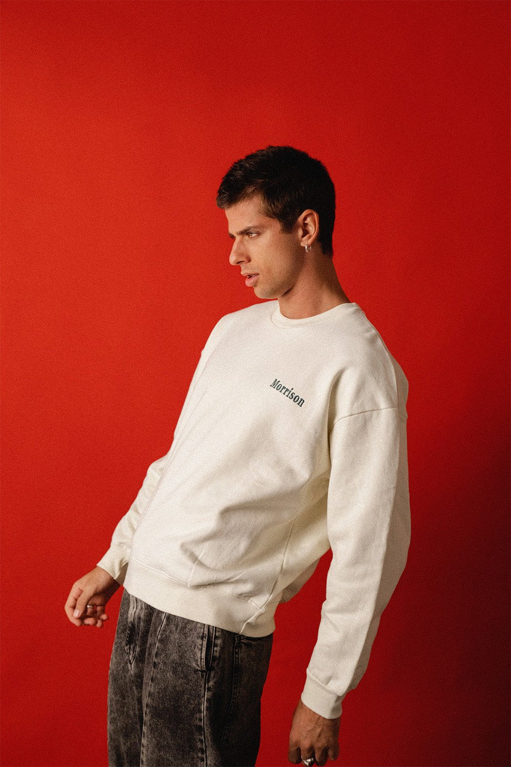 Crewneck Off White - SUDADERAS - Morrison Shoes
