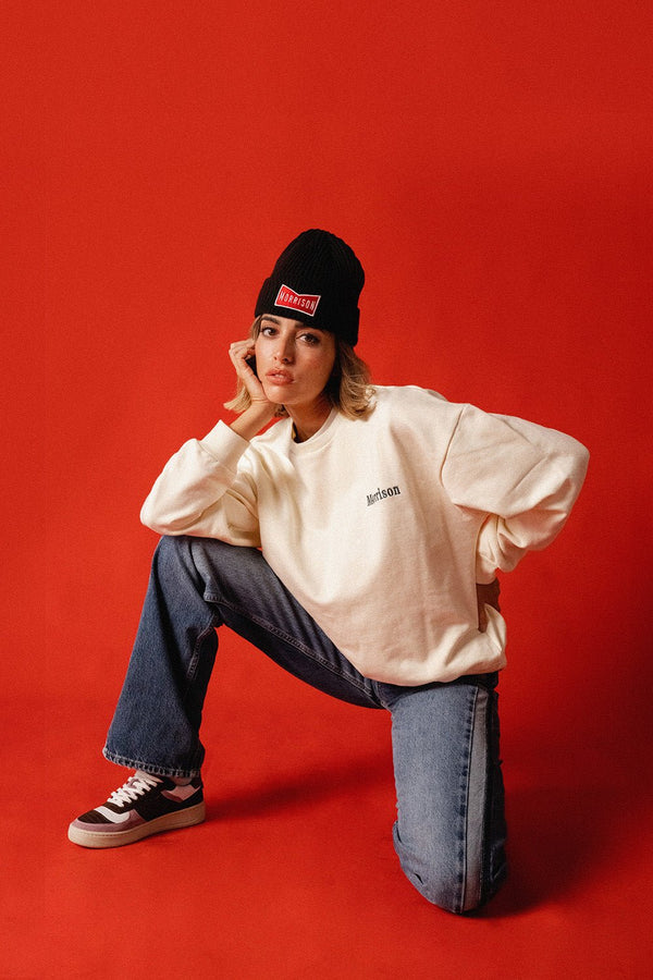 Crewneck Off White - SUDADERAS - Morrison Shoes