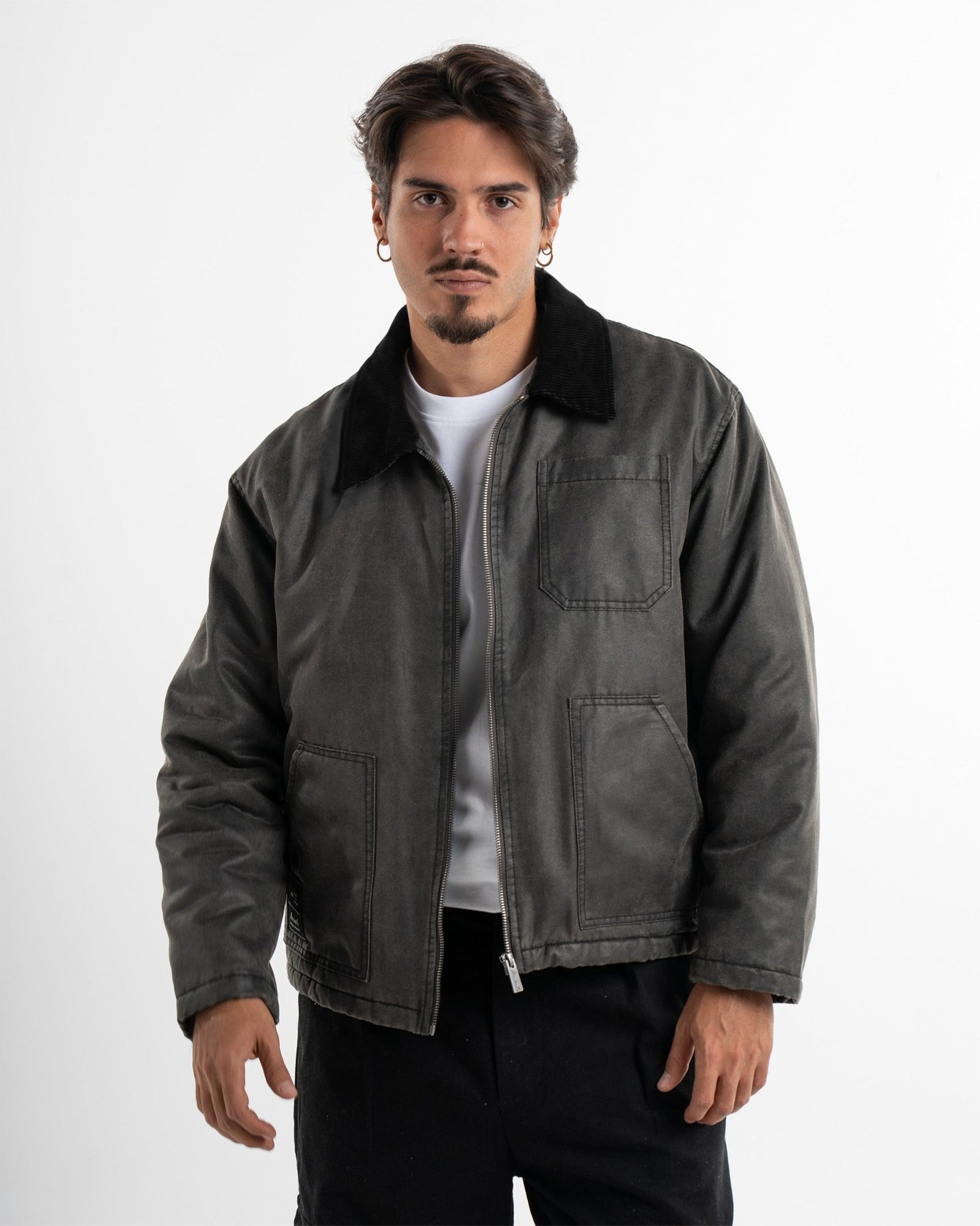 Dark Workwear Jacket - CHAQUETAS - Morrison Shoes