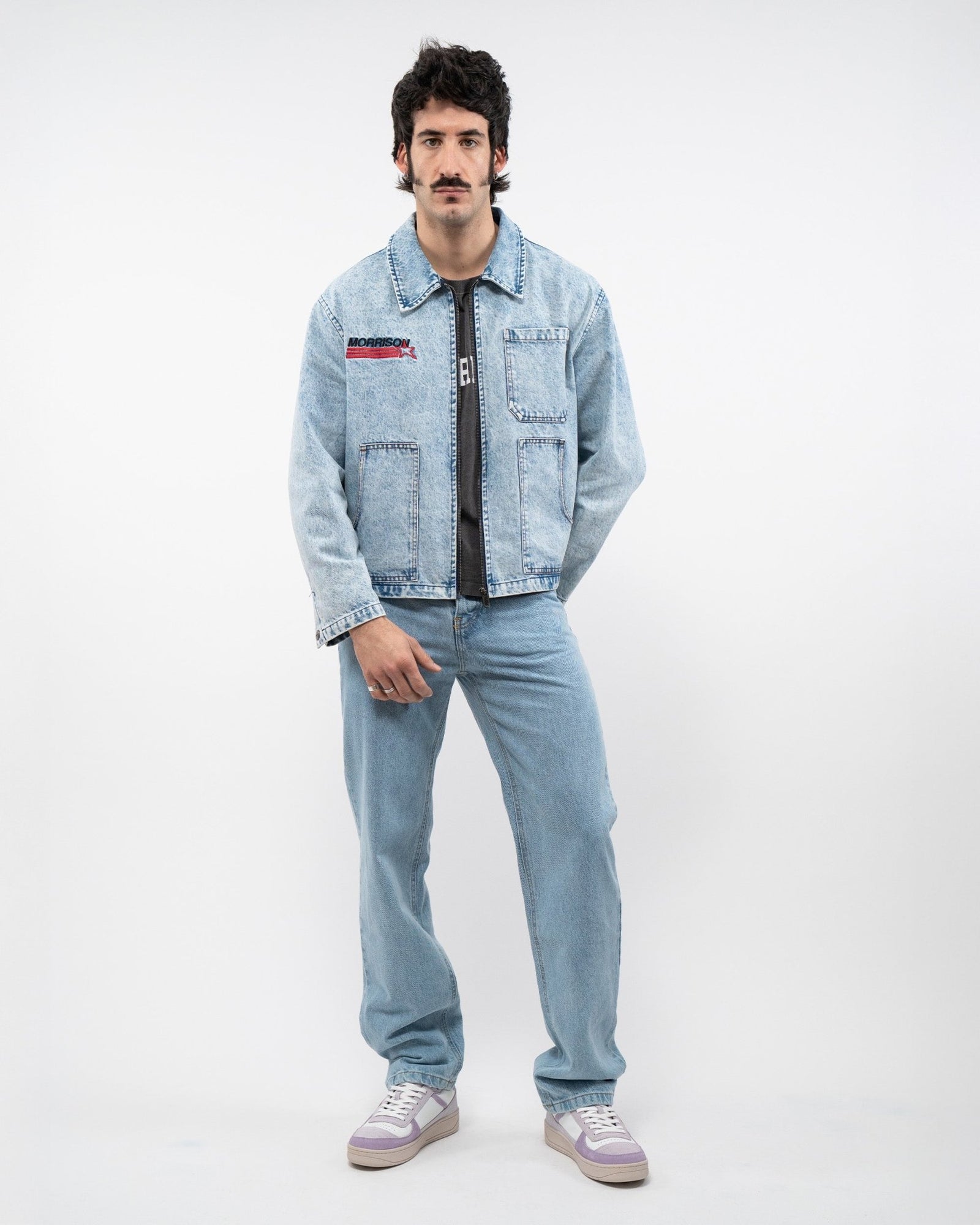 DENIM WORKER JACKET - CHAQUETAS - Morrison Shoes[men]