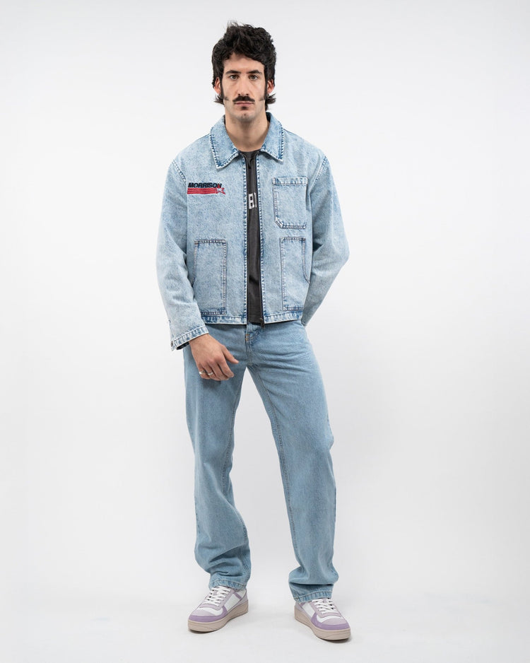 DENIM WORKER JACKET - CHAQUETAS - Morrison Shoes