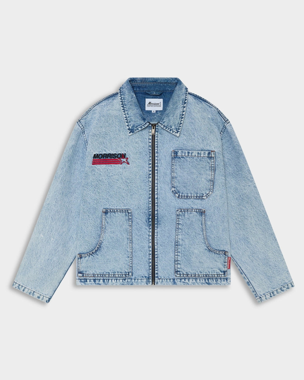 DENIM WORKER JACKET - CHAQUETAS - Morrison Shoes