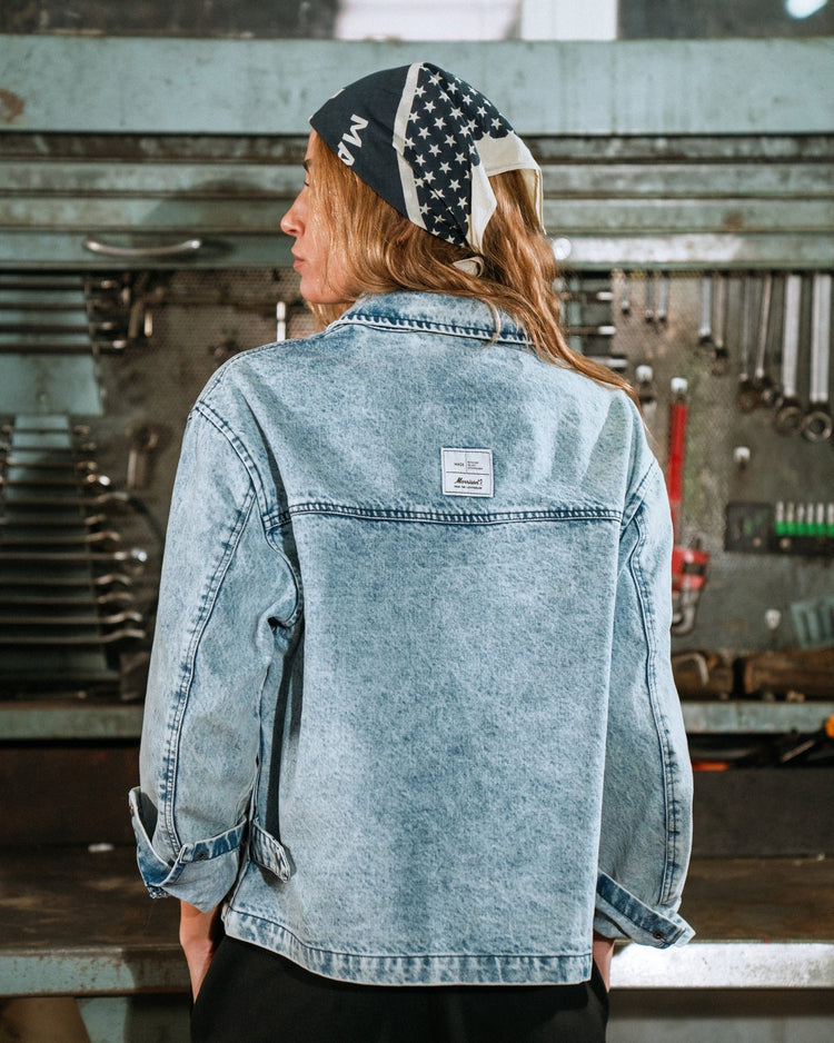 DENIM WORKER JACKET - CHAQUETAS - Morrison Shoes