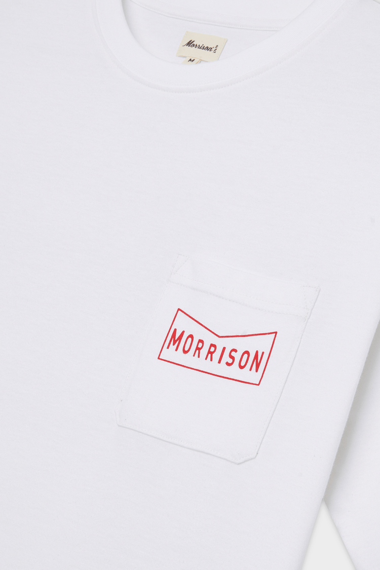 Disturb White Pocket - CAMISETA - Morrison Shoes