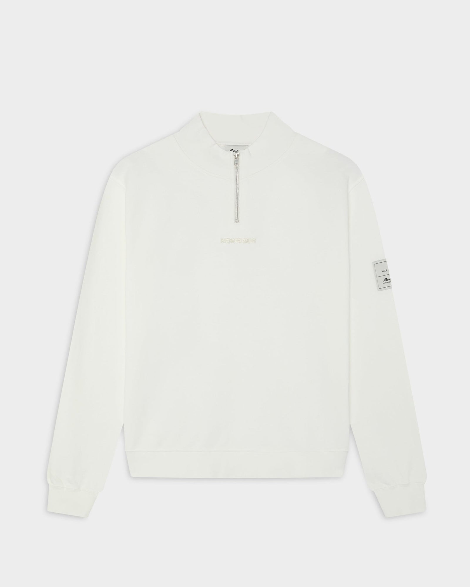 ECRU REGULAR HALF ZIP - SUDADERAS - Morrison Shoes