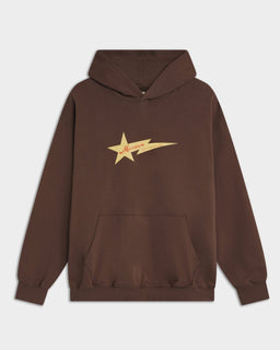 Fallen star brown hoodie - SUDADERAS - Morrison Shoes