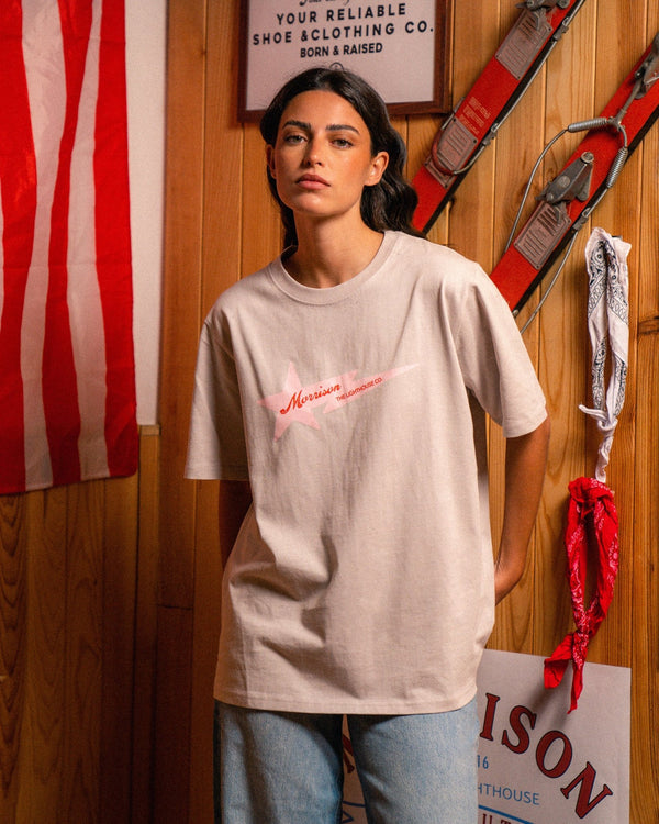 Fallen Star Grey Tee - CAMISETA - Morrison Shoes