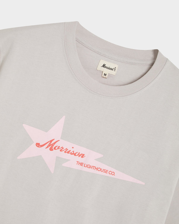 Fallen Star Grey Tee - CAMISETA - Morrison Shoes