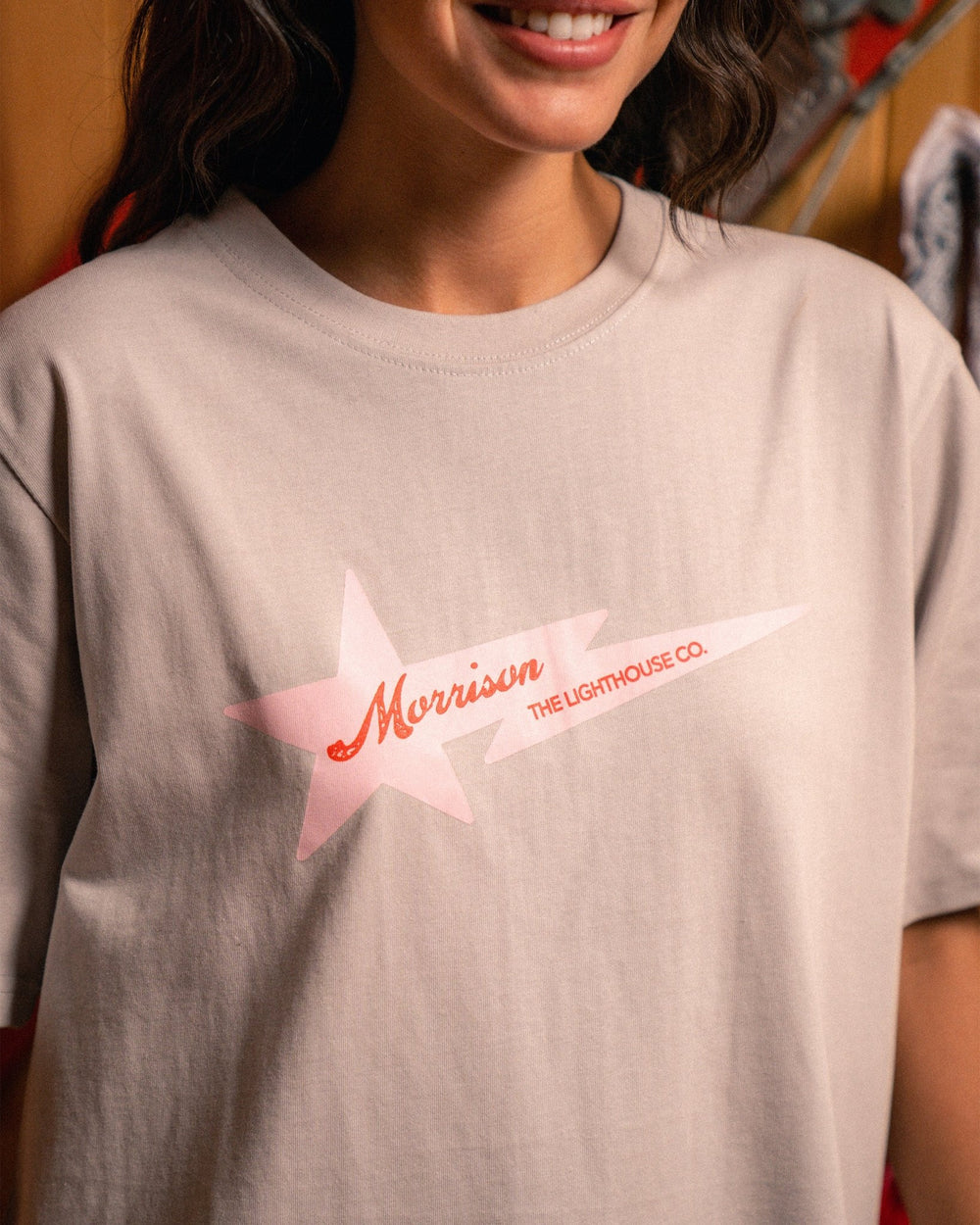 Fallen Star Grey Tee - CAMISETA - Morrison Shoes