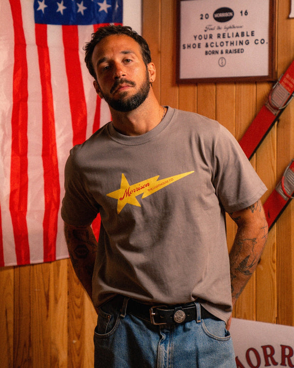 Fallen Star Khaki Tee - CAMISETA - Morrison Shoes