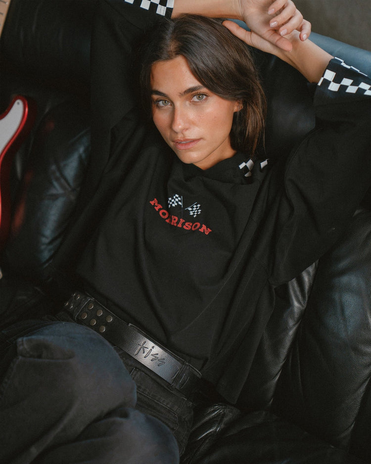 FLAG BLACK LS TEE - CAMISETAS - Morrison Shoes