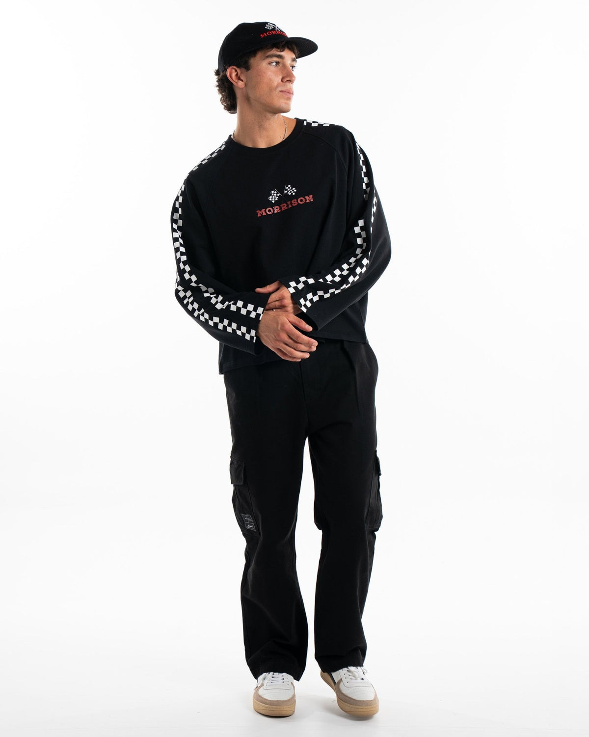 FLAG BLACK LS TEE - CAMISETAS - Morrison Shoes [men]