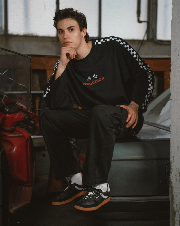 FLAG BLACK LS TEE - CAMISETAS - Morrison Shoes