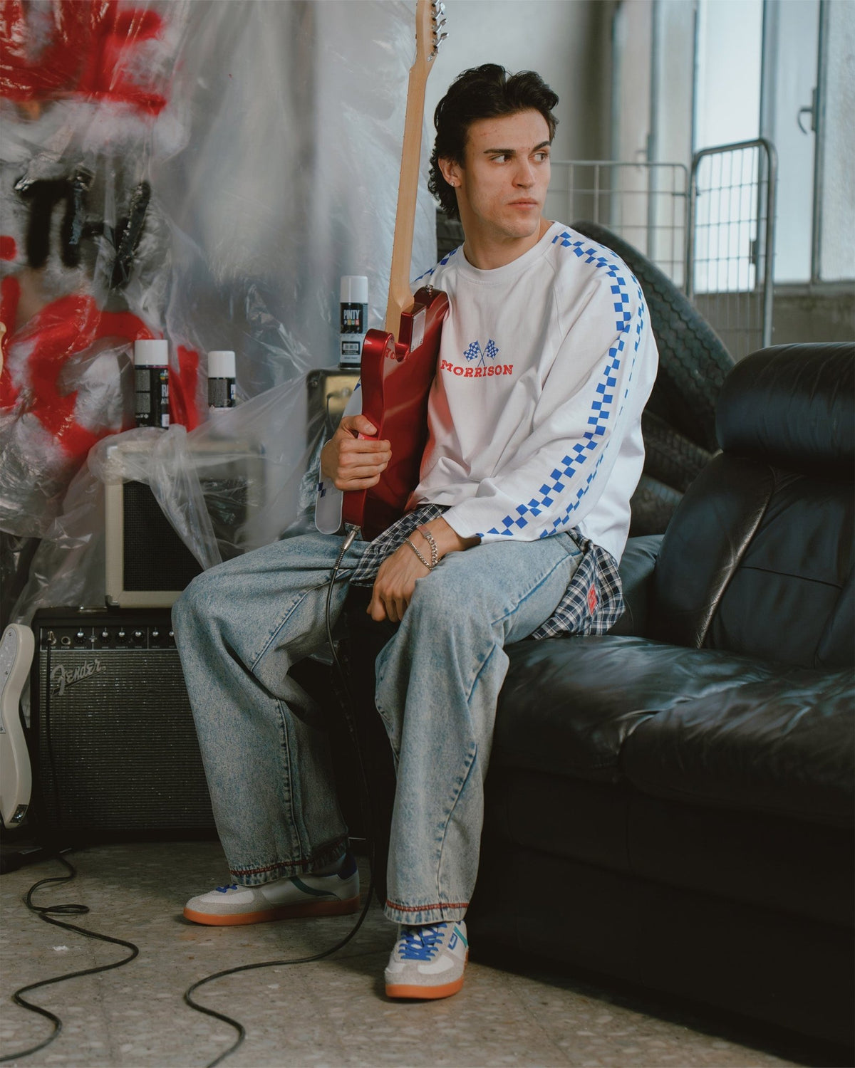FLAG WHITE LS TEE - CAMISETAS - Morrison Shoes