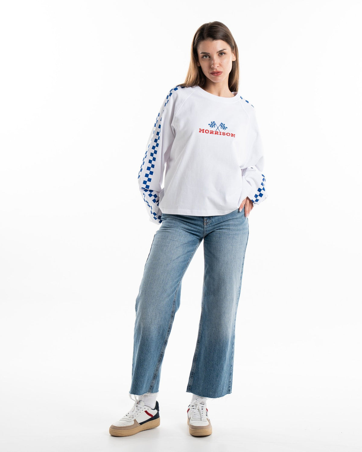 FLAG WHITE LS TEE - CAMISETAS - Morrison Shoes [woman]
