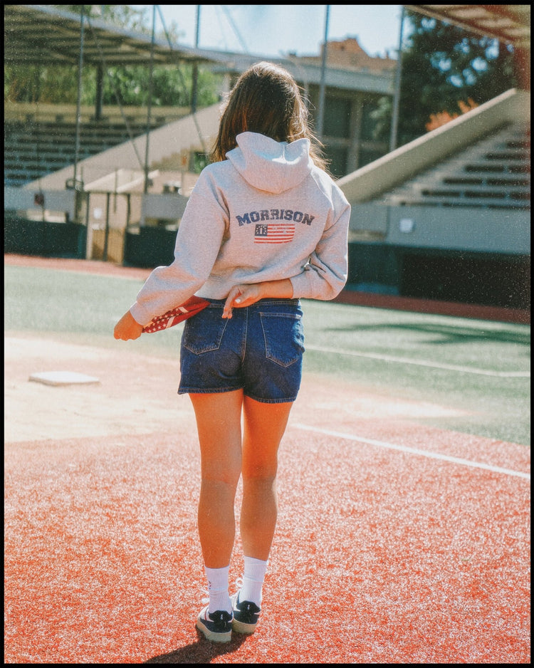 FLAG WMN ZIPPER - JERSÉIS - Morrison Shoes