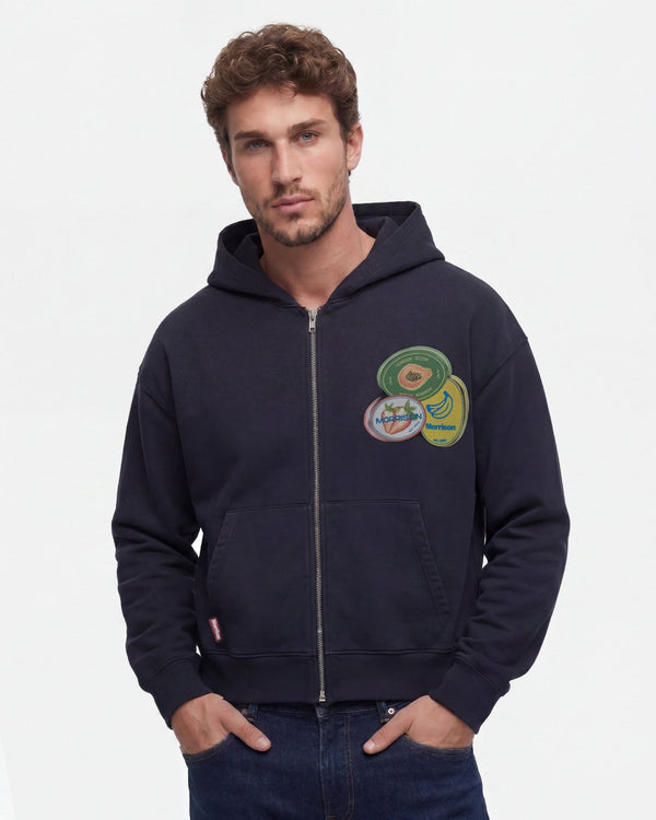 FRUIT BLUE BOX ZIPPER - SUDADERAS - Morrison Shoes