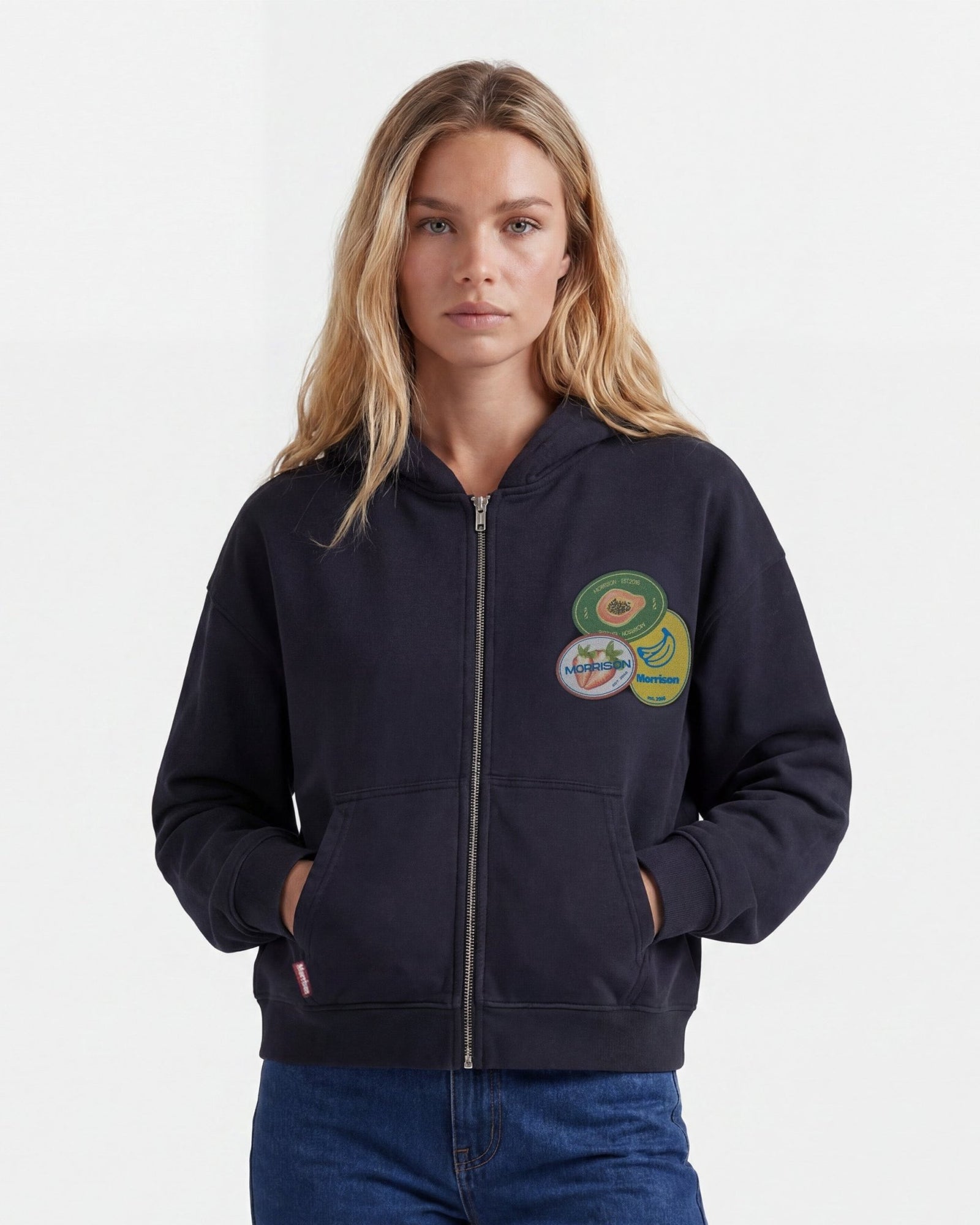 FRUIT BLUE BOX ZIPPER - SUDADERAS - Morrison Shoes
