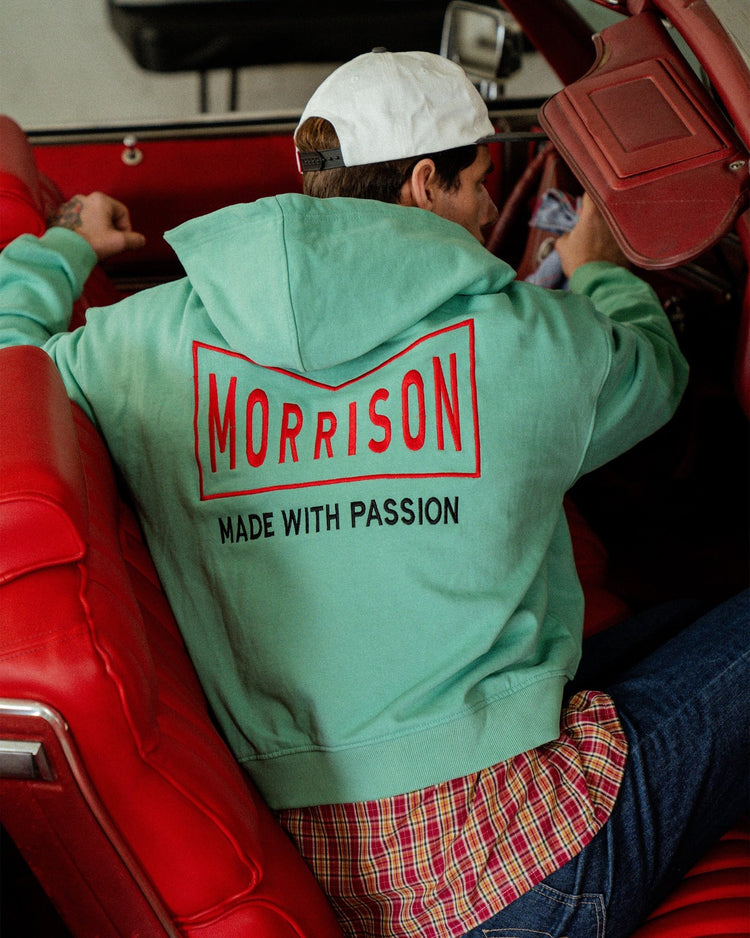 Green Box Zipper - SUDADERAS - Morrison Shoes