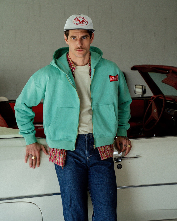 Green Box Zipper - SUDADERAS - Morrison Shoes