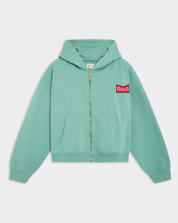 Green Box Zipper - SUDADERAS - Morrison Shoes