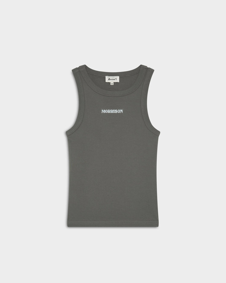 GREY SLIM TANK TOP - CAMISETAS - Morrison Shoes