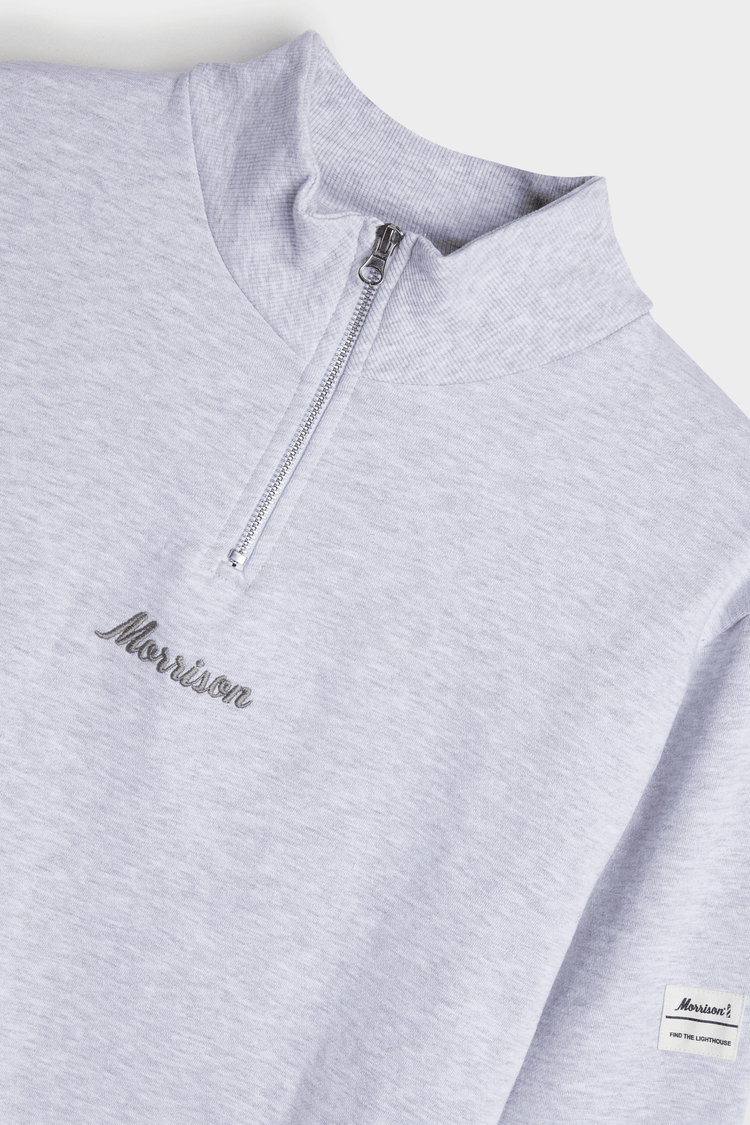Half Zip Grey - SUDADERAS - Morrison Shoes