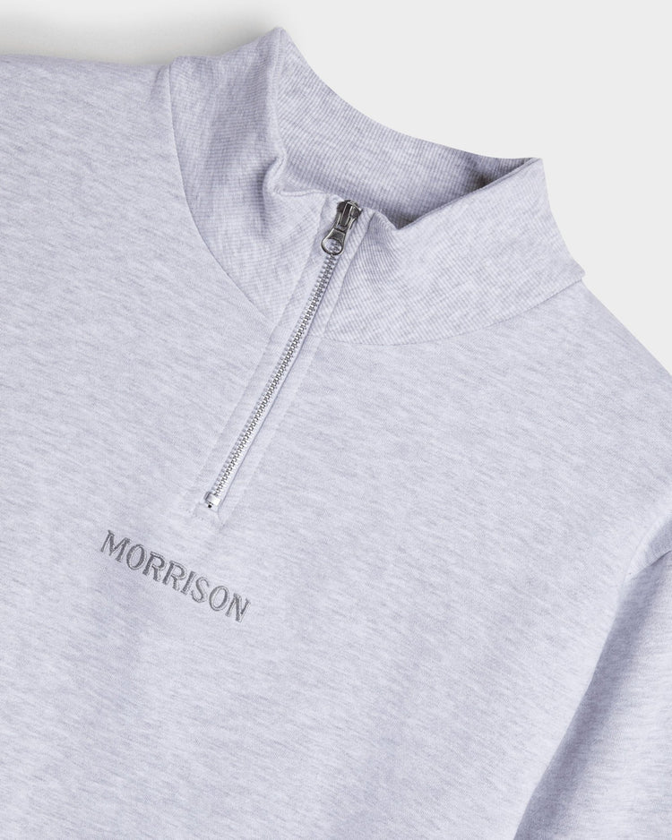 Half Zip Grey - SUDADERAS - Morrison Shoes