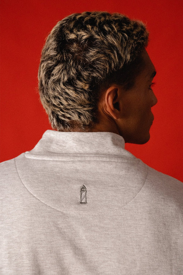 Half Zip Grey - SUDADERAS - Morrison Shoes